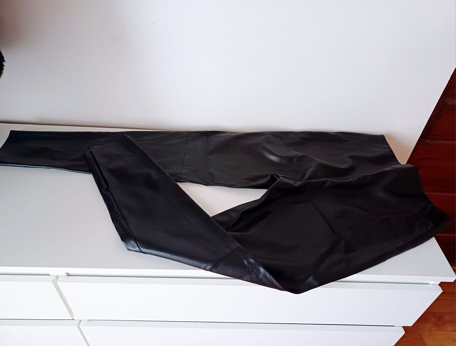 Pantaloni piele ecologica XS nepurtati Be you