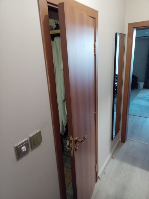 Интериори врати  със обков месинг