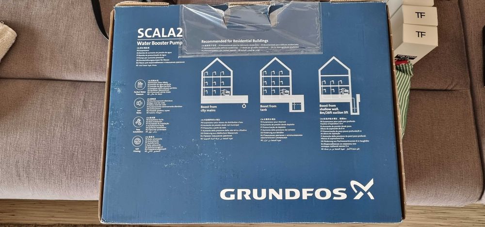 Hidrofor Grundfos Scala 2, instalare usoara si rapida