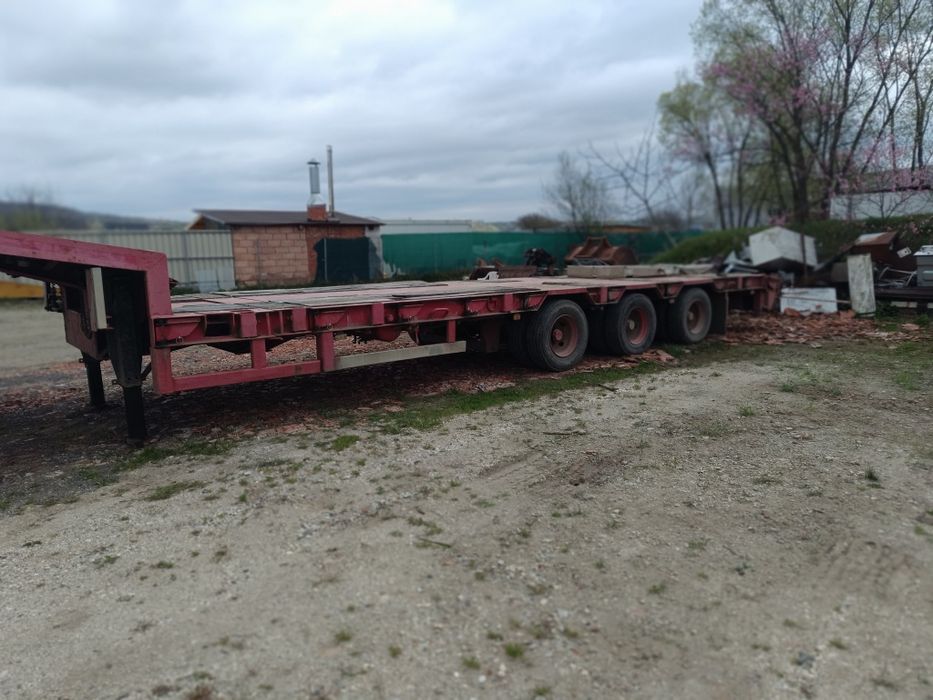 Trailer  transport utilaje Goldhofer STN-L