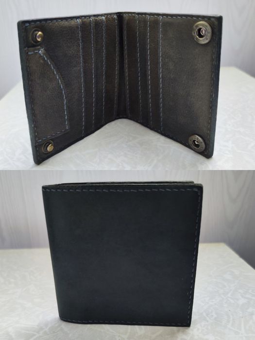 Портмоне из натуральной кожи ручной работы