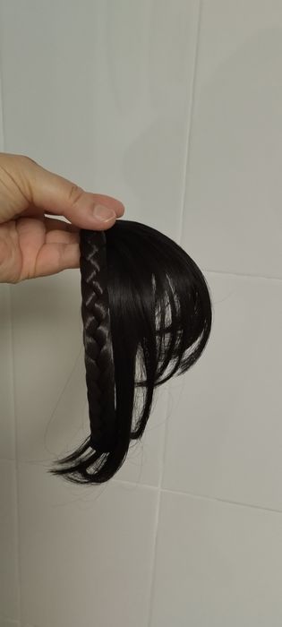 Ободки -челка накладные