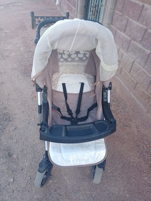 Коляска Зима-Лето(кофе с молоком)