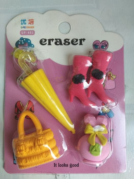 Ластики, истиральная резинка для школы для письма