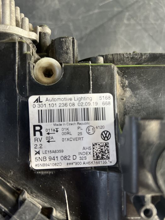 Far dreapta vw tiguan full led 2016-2020