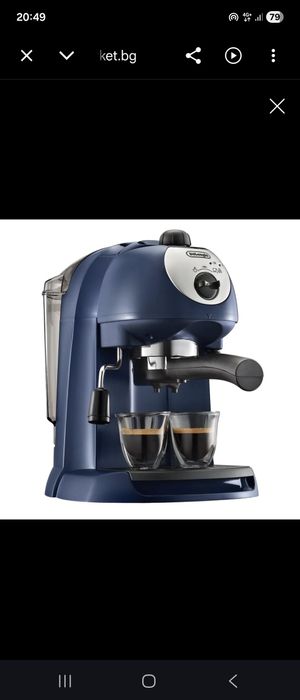 Нова кафемашина еспресо DELONGHI EC191CD