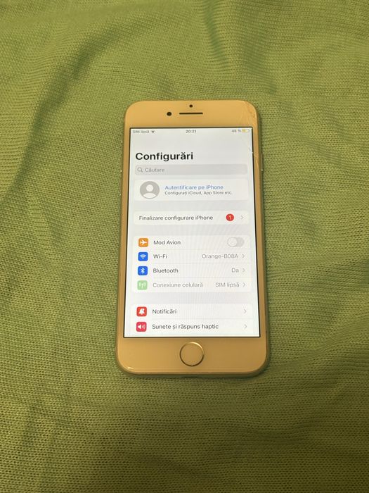 Iphone 8 Alb 64gb. 280lei