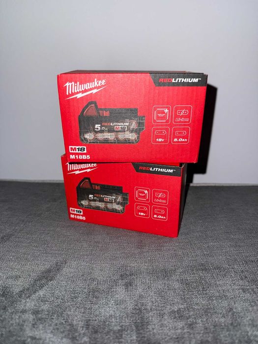 Acumulatori / baterii Milwaukee M18 5Ah
