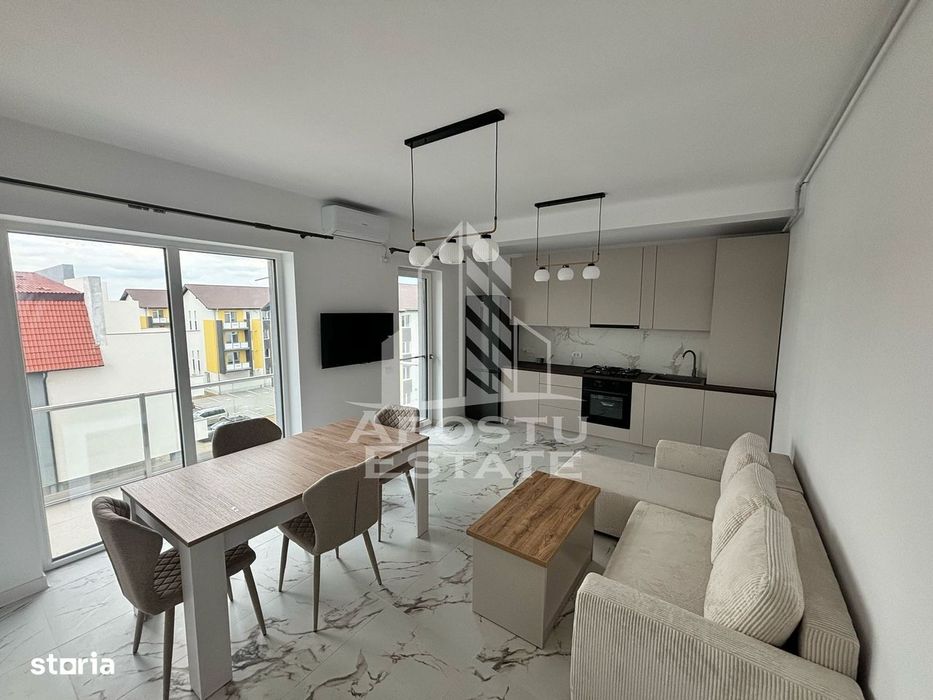 Apartament 2 camere, judetul Timis, Giroc, Centrala Proprie