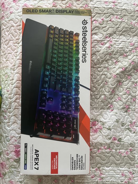 Tastatura gaming mecanica SteelSeries Apex 7, iluminare RGB