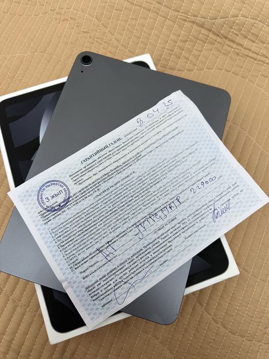 IPad Air 64 GB цвет: графит