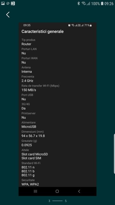 Router wireless TP-Link portabil