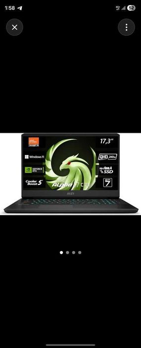 Msi alpha 17 c7vg