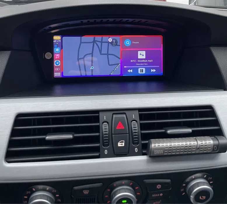 Navigatie GPS dedicata Bmw E60 E61 E62 E63 E90 E91 E92 E93 CIC CCC Carplay si Android Auto Wireless
