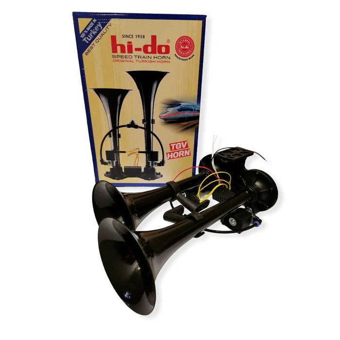 24V 250dB Музикална Тромба с 2 мелодии за Камиони Трактори Автовози