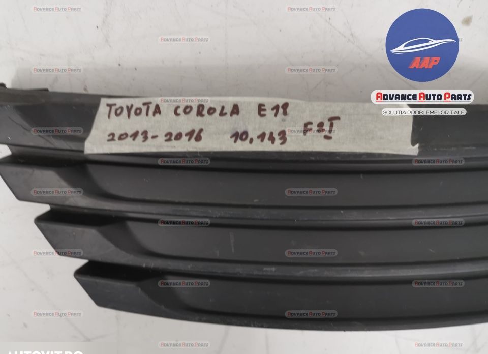 Ляв проекторен грил оригинален Тойота Корола / Toyota Corolla E170 [фе