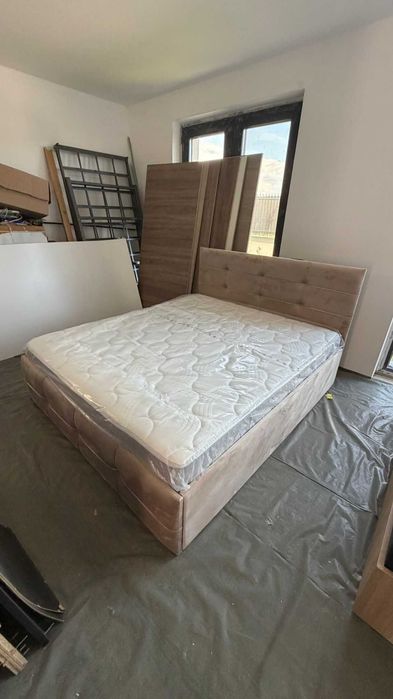 Vanzare Paturi latime 160 cm + Saltele DORMEO - Produsele Sunt NOI !