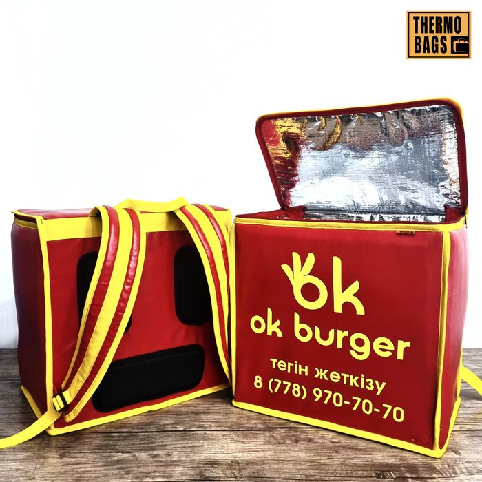 Термо рюкзак для доставки еды
