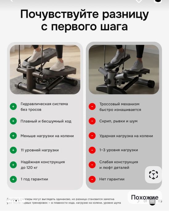 Мини Степпер классический