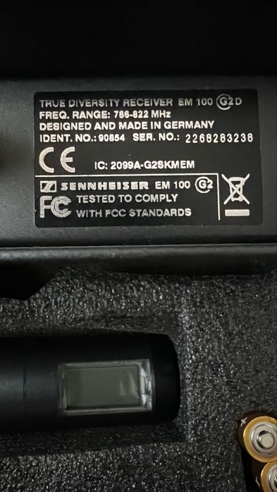 Безжичен микрофон Sennheiser EW100 G2 935