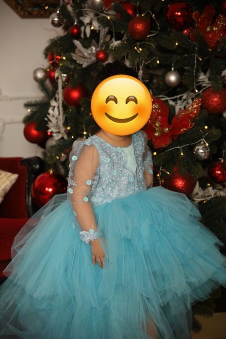 Детское платье пышное