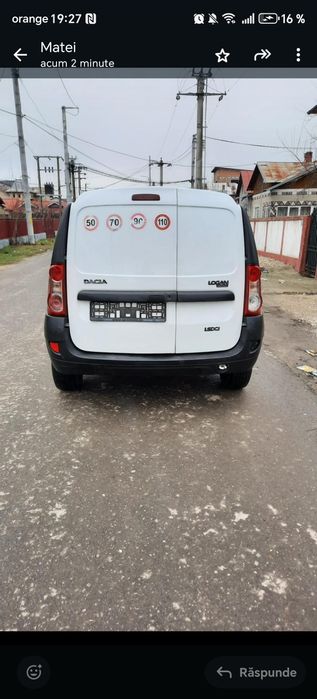 Vând Dacia Logan van