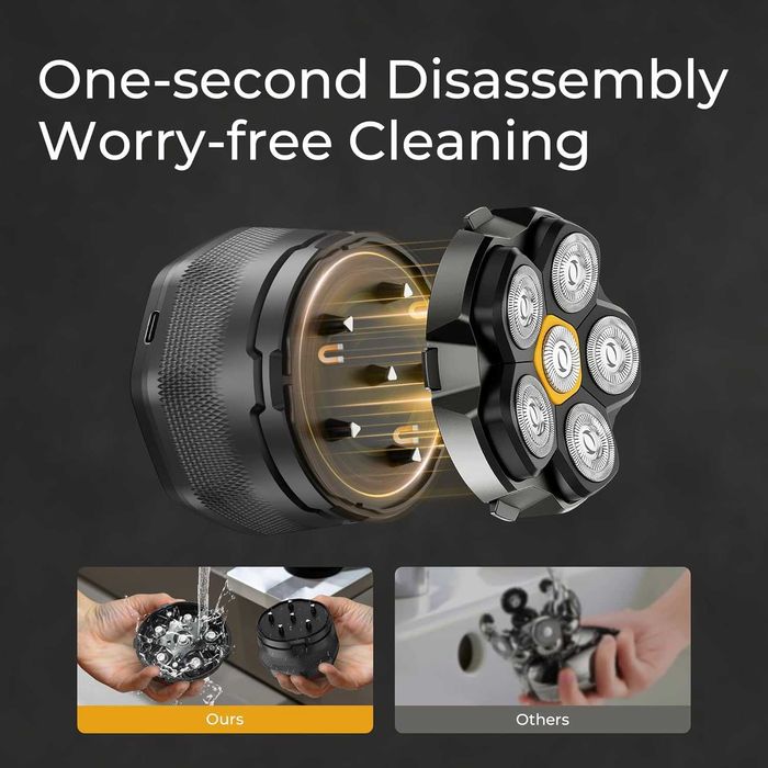 6D гъвкава самобръсначка