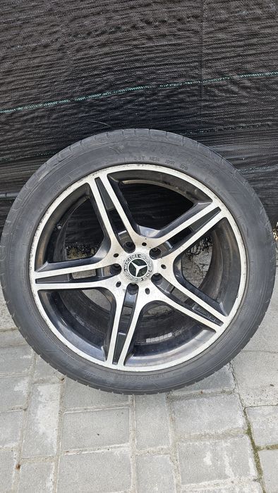 Vând jante 5x112 în 2 dimensiuni 1200 Ron anvelope incluse