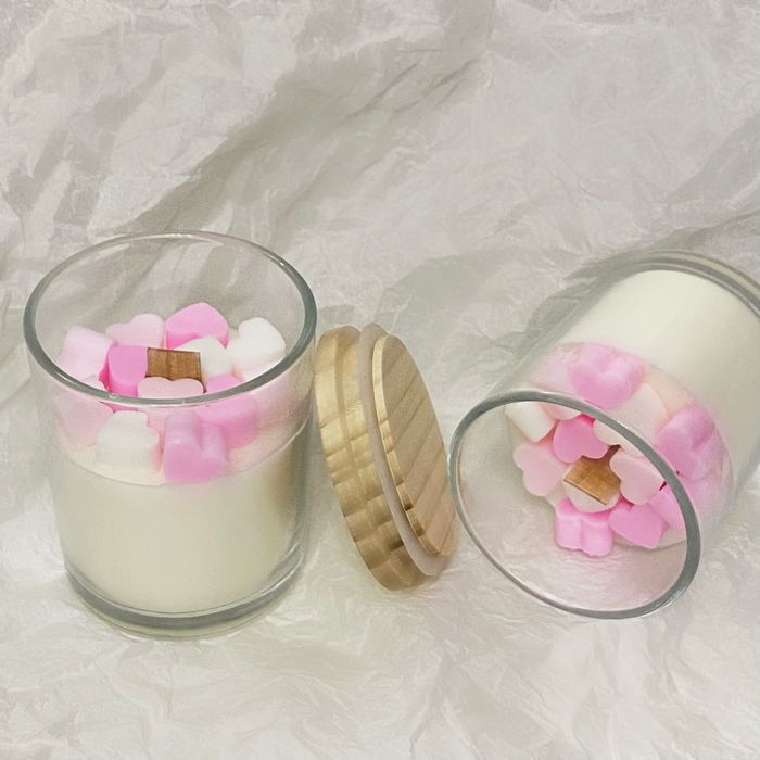 Тюльпаны, подарки на 8 марта, арома свечи