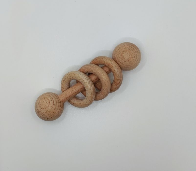 Дървени монтесори играчки, сет от 7 броя (Montessori toys) 2-12 месеца