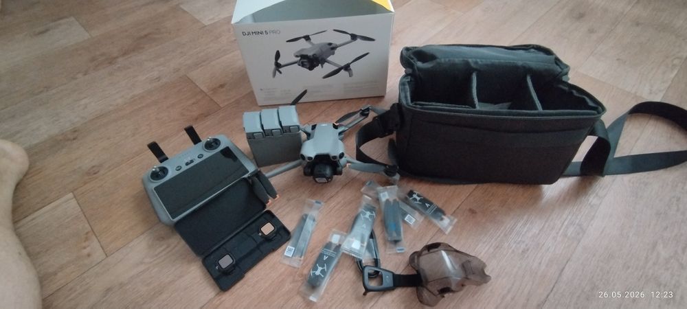Квадрокоптер Dji mini 5 pro comdo plus самая полная комплектация