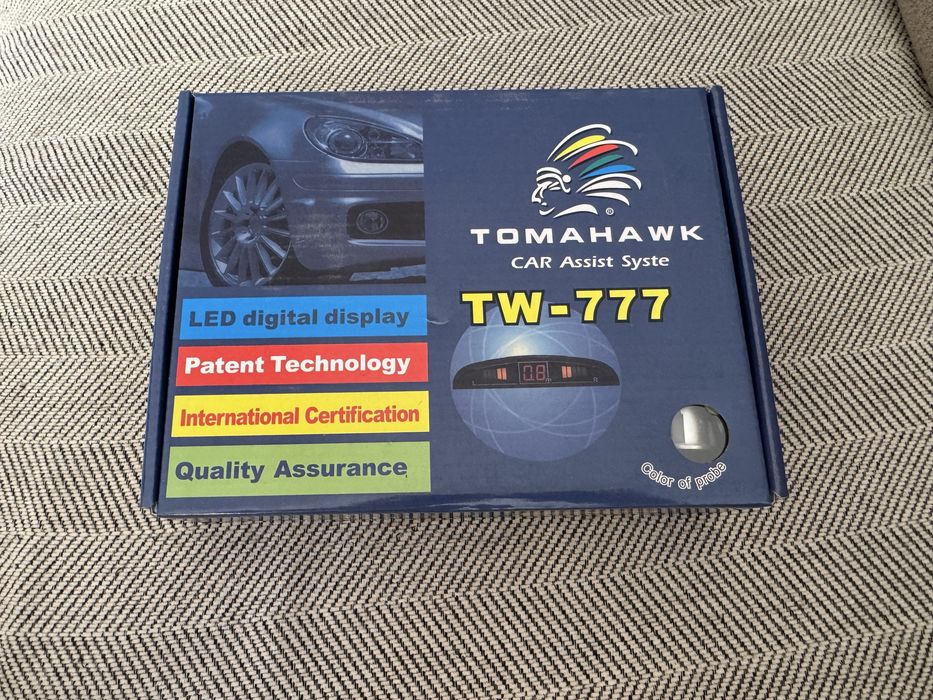 Парктроники Tomahawk TW-777 серебристый