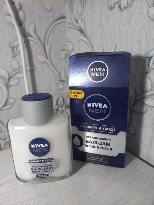 увлажняющий бальзам после бритья Nivea Men «Защита и уход»