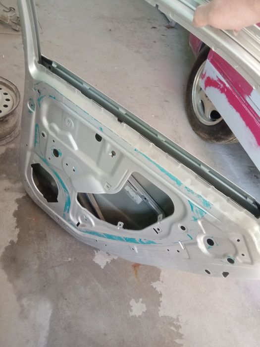 Дверь задний кобальт