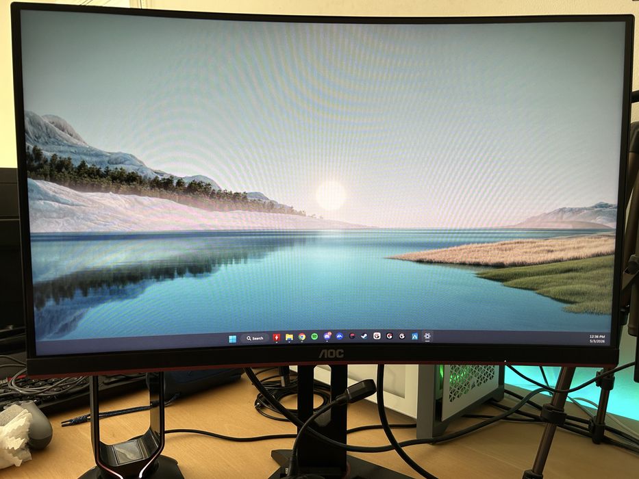 Monitor curbat 144hz 24"