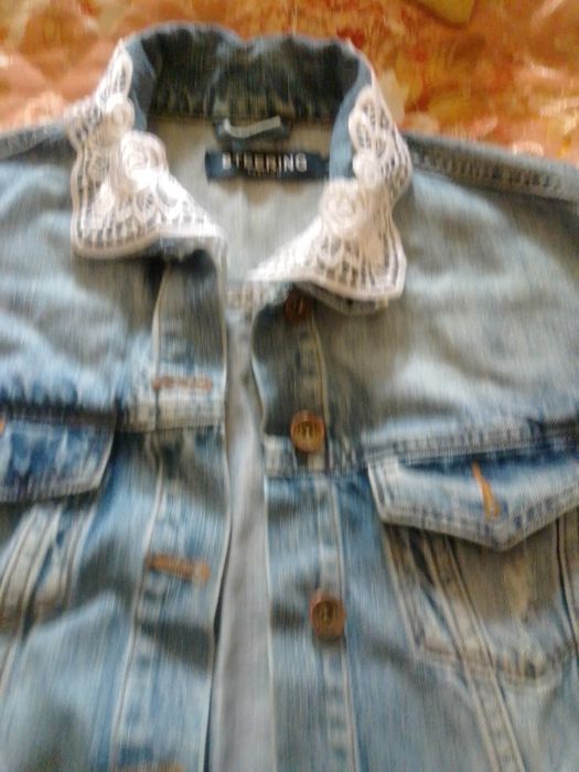 Куртка джинсовая размер элька