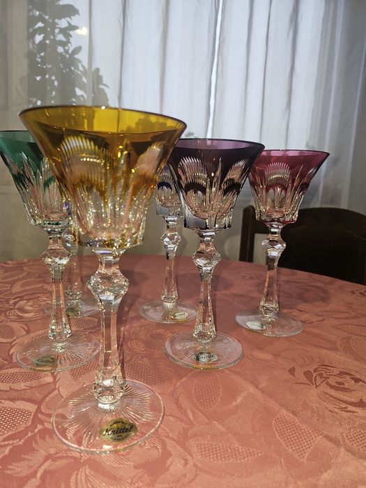 Комплект кристални чаши