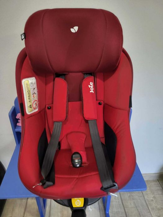 Scaun auto JOIE Spin 360 Merlot C1416AFMER, Isofix, 0-18 kg, rosu