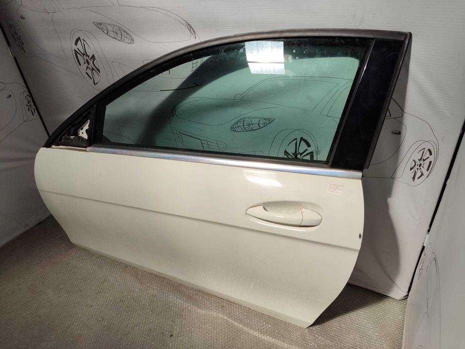 Ușă Față Stânga Mercedes-Benz C-Class W204 Coupe Alb Cod Culoare 650 Calcite White 2013 / [2007-2014] / A2047200005 (2A)