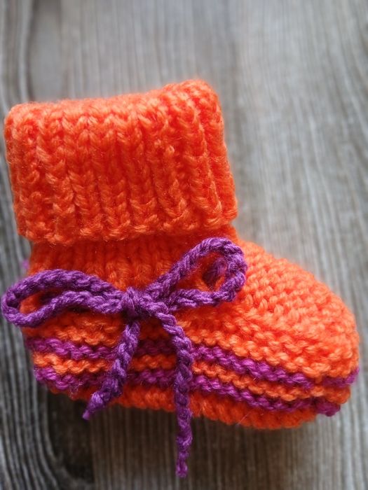 Пинетки малышам. Ручная работа.