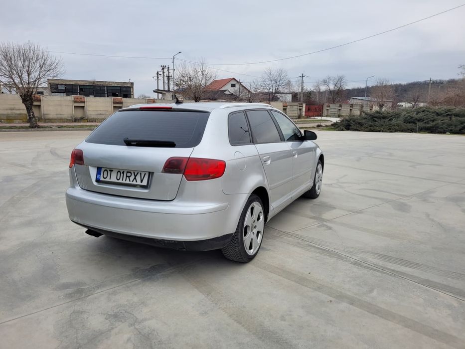 Vând Audi A3 8P, an fabricație 2005, echipat cu motor 2.0 TDI – 140 CP, cod motor BKD, cutie manuală și 330.000 km.