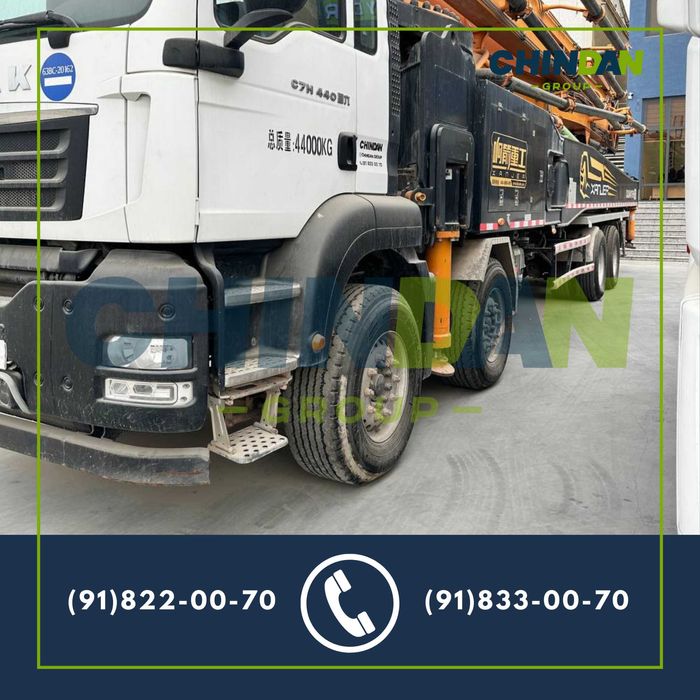 Автобетононасос Xanjer 62 метр шасси Sitrak в продаже