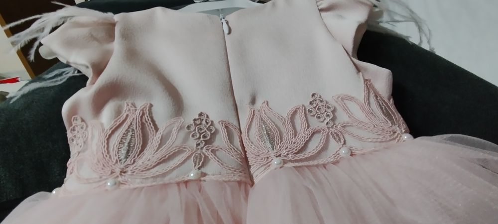 Rochita eleganta botez nunta ocazie 68/3-6 luni