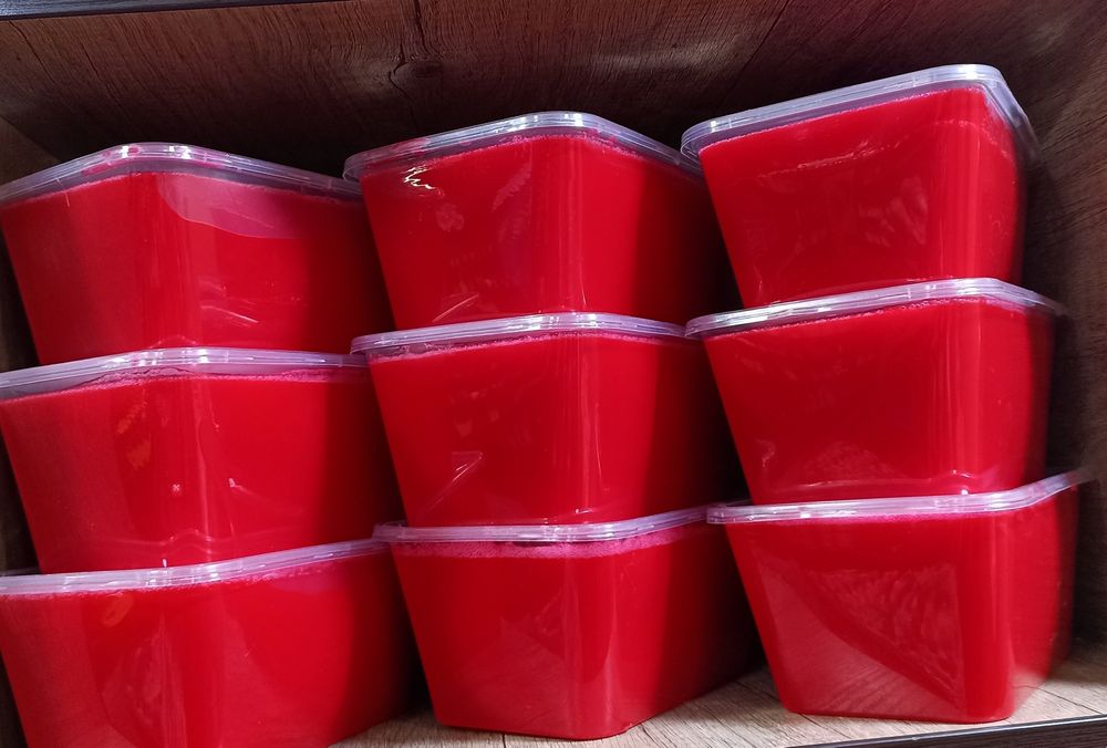 Насыщенно крассная мыльная основа(Арман основа) по оптовой цене