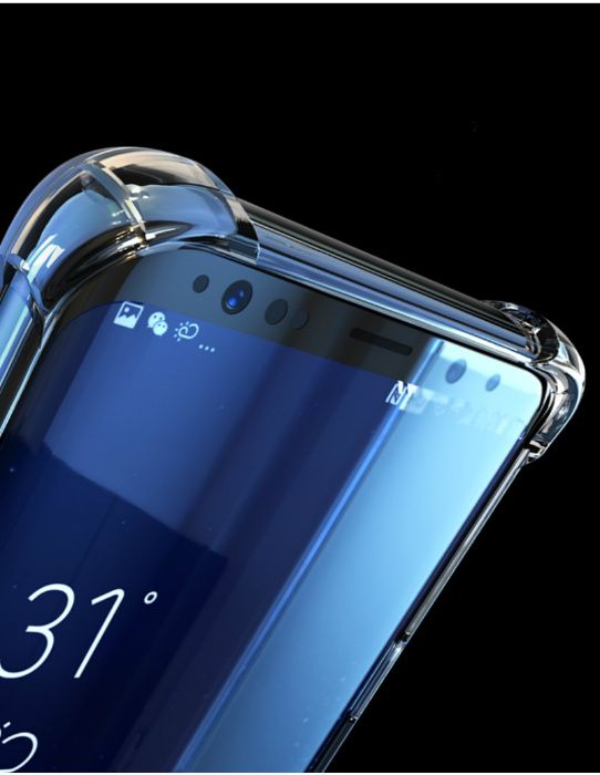 Husa/Bumper Protectie Colturi Ramforsat Silicon Samsung S8 S9 S10 Plus