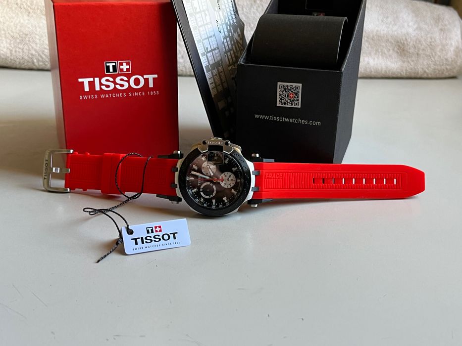 Ceas Tissot T Race Quartz Chronograph Black & Red T-Sport