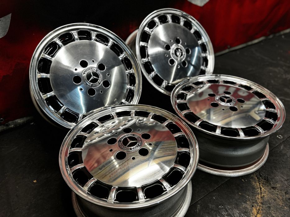 Оригинални РЕТРО, алуминиеви джанти за Мерцедес, 15 цола, R126