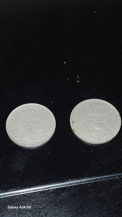 Monede 100 lei 1943 și 1994 amândouă se prezintă impecabil