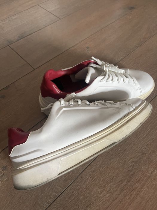 Zara белые кеды, 44 р