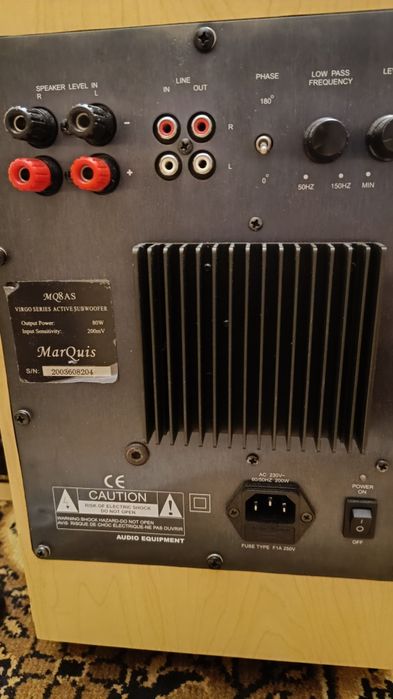 Акустика для домашнего кинотеатра 7.1